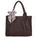 Charm London Handtas/Schoudertas Bond Donker Bruin