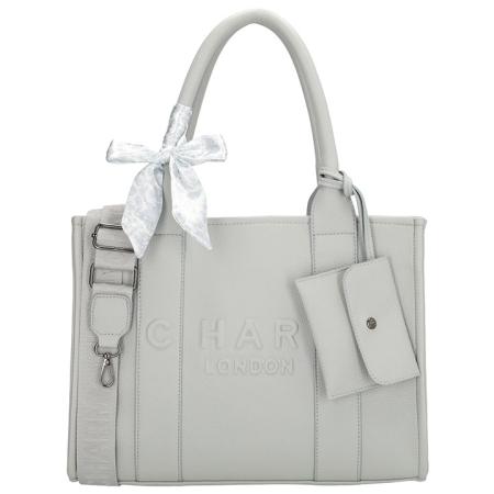 Charm London Handtas/Schoudertas Bond Licht Blauw