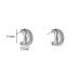 Day&Eve Oorringen Double Rings | Zilver