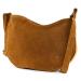 Bear Design Suède Schoudertas Tamara Cognac