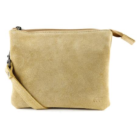 Bear Design Suède Schoudertasje Marthe Bisquit