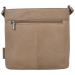 Beagles Leather Schoudertas Benidorm Taupe