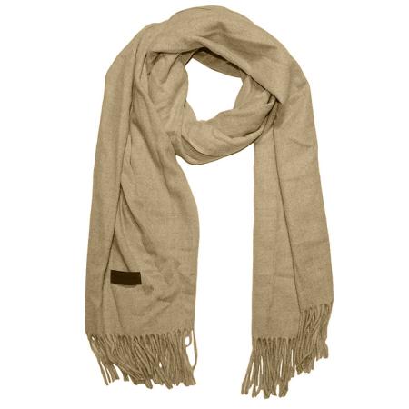 Figuretta Alpaca Langwerpige Sjaal Zand