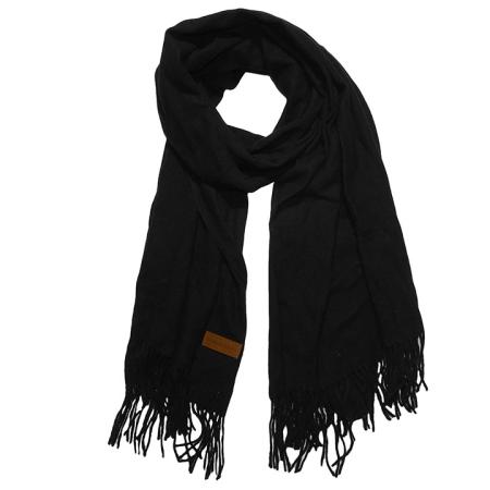 Figuretta Alpaca Langwerpige Sjaal Zwart