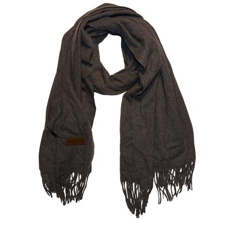 Figuretta Alpaca Langwerpige Sjaal Grijs