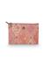 Pip Studio Make Up Etui Charly Cosmetic Flat Pouch Medium Ornamento Orange