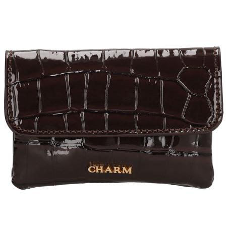Charm London Etui Portemonnee Knightsbridge Donker Bruin