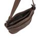 Bear Design Schoudertas / Handtas Callisto-Pelle Donker Bruin