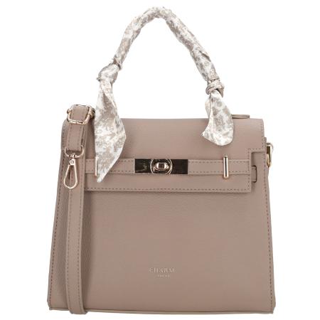 Charm London Handtas/Schoudertas The Hamptons Licht Taupe
