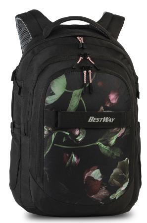 Bestway Rugzak Evolution Air 15'' Flowers Zwart