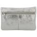 Charm London Schoudertas/Clutch South Hill Metallic Zilver