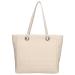 Beagles Rieten Shopper/Schoudertas Formentera Cream