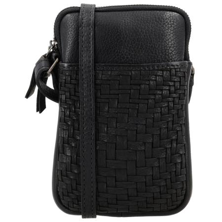 Hide en Stitches Telefoontasje Inspired by Illusion Zwart