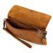 Bear Design Clutch / Mini Schoudertasje Lydia Cognac