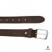 Boodz Leren Riem 3.5 cm Bruin