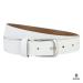 Boodz Leren Riem 3.5 cm Wit