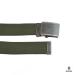 Boodz Canvas Elastische Riem Groen