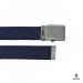 Boodz Canvas Elastische Riem Blauw