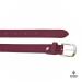 Boodz Leren Riem 2.5 cm Bordeaux