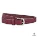 Boodz Leren Riem 2.5 cm Bordeaux