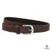 Boodz Leren Riem 2.5 cm Bruin