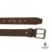 Boodz Leren Riem 4 cm Bruin