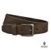 Boodz Leren Riem 4 cm Bruin
