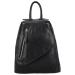 Vilenca Leren Rugzak Zwart