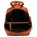 Vilenca Leren Rugzak Cognac