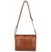 Vilenca Leren Schoudertas Cognac