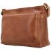 Vilenca Leren Schoudertas Cognac
