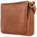 Vilenca Leren Schoudertas Cognac