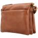 Vilenca Leren Schoudertas Cognac