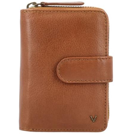 Vilenca Rits Portemonnee Cognac