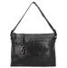 Vilenca Leren Handtas /Schoudertas Noëlle Zwart