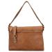 Vilenca Leren Handtas /Schoudertas Noëlle Cognac
