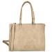 Enrico Benetti Handtas/Schoudertas 15'' Lily Mid Taupe