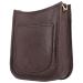 Hide & Stitches Crossbody Schoudertas Jura Donker Bruin