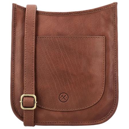 Hide & Stitches Crossbody Schoudertas Jura Bruin