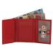 Double-D Overslag Portemonnee S RFID Rood
