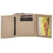 Double-D Overslag Portemonnee S RFID Licht Taupe