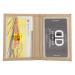 Double-D Pasjeshouder RFID Licht Taupe