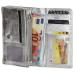 Double-D Overslag Portemonnee L RFID Zilver