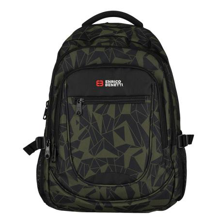 Enrico Benetti Rugzak 17'' Santa Cruz Olijf