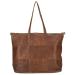 Enrico Benetti Leren Shopper/Schoudertas Sicily Cognac