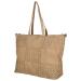 Enrico Benetti Leren Shopper/Schoudertas Sicily Licht Taupe