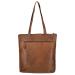Enrico Benetti Leren Shopper Sicily Cognac