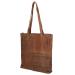 Enrico Benetti Leren Shopper Sicily Cognac