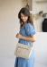 Zebra Trends Schoudertas Rosalyn Beige