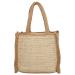 Zebra Trends Riet Shopper/Handtas Moana Nature